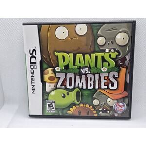 Plants Vs. Zombies - Official Nintendo DS - game & case Tested Works